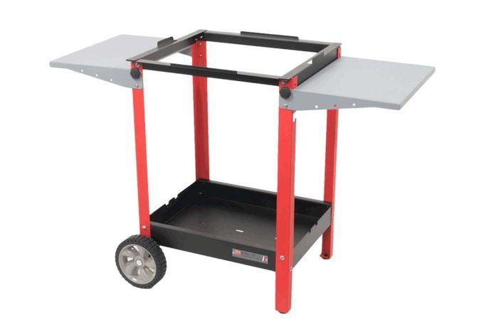 Chariot avec 2 Tablettes pour Barbecue MFOG