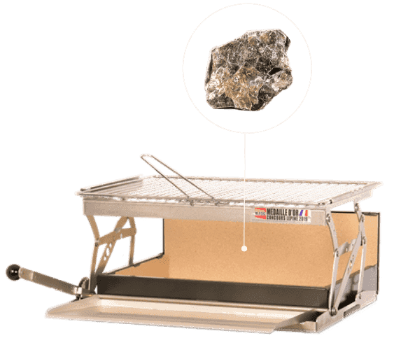 Option du foyer MFOG en vermiculite Option du foyer MFOG en vermiculite